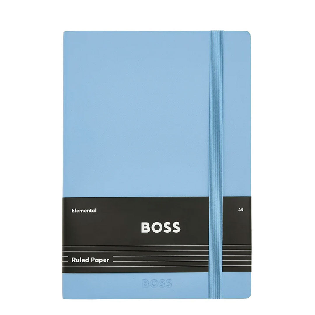 Notes A5 Classic Light HNH422ML, dikto, pastelno plavi, Hugo Boss