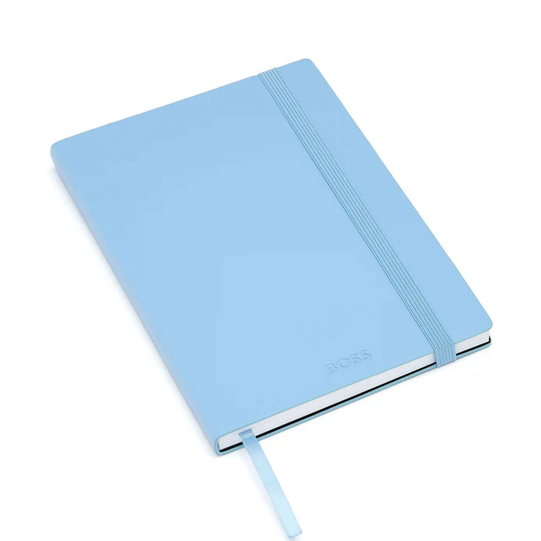 Notes A5 Classic Light HNH422ML, dikto, pastelno plavi, Hugo Boss