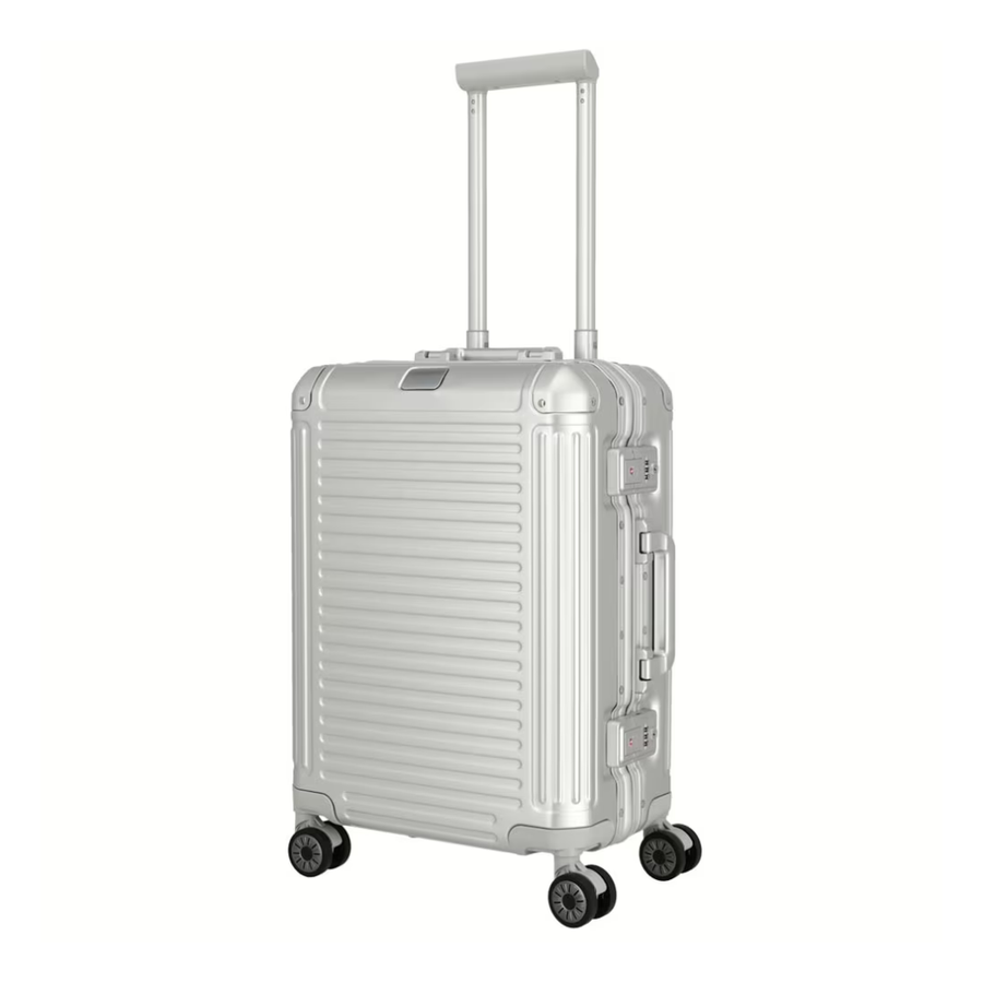 Kofer 55 cm Next 079847-56 aluminijum, srebrni, Travelite