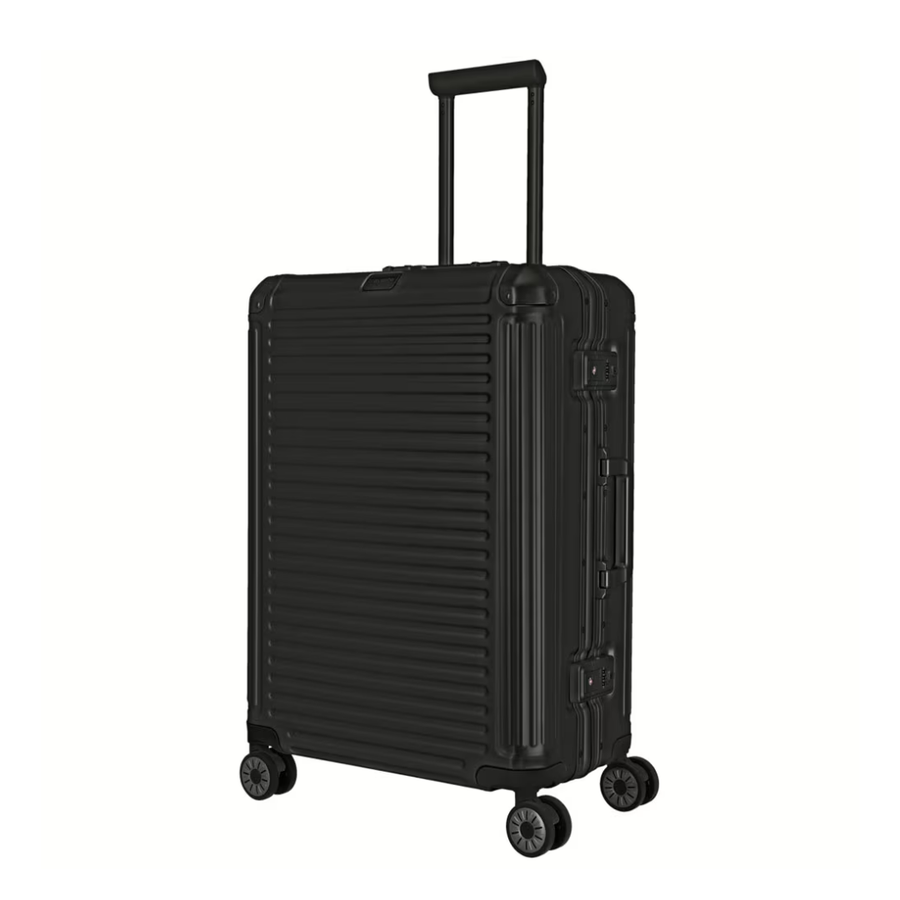 Kofer 55 cm Next 079848-01 aluminijum, crni, Travelite