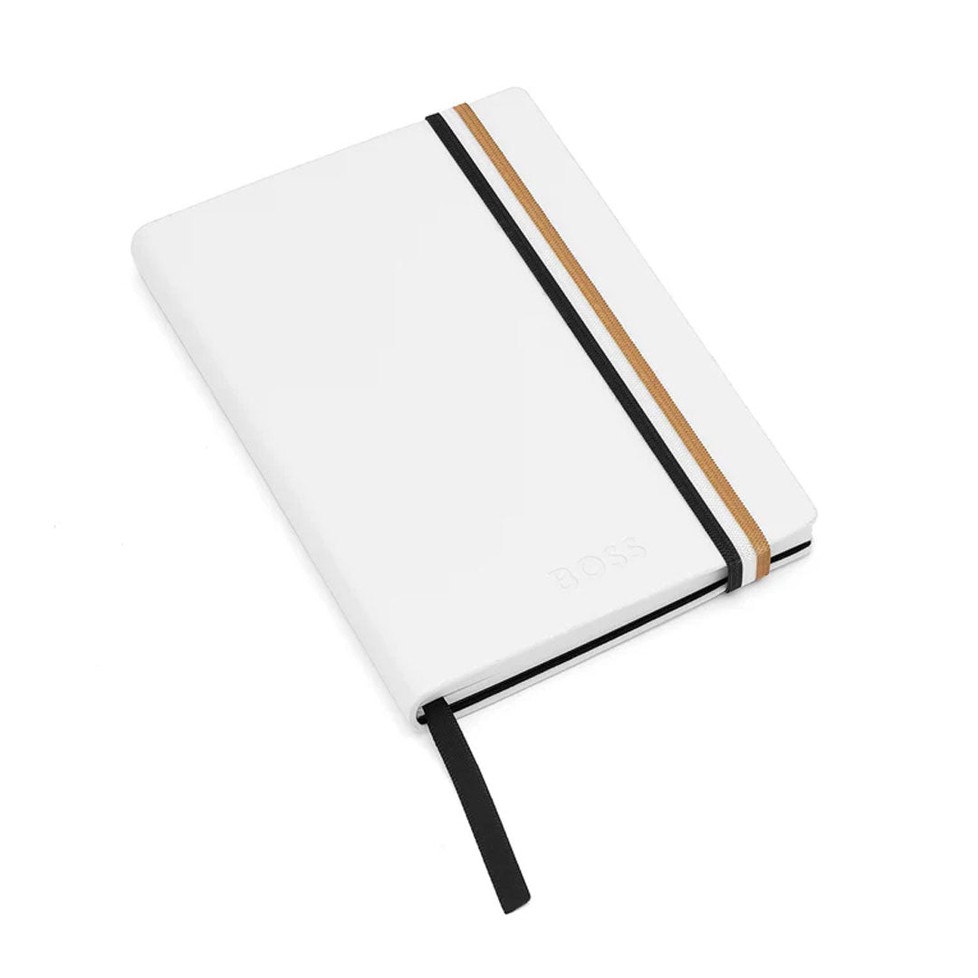 Notes A6 Iconic HNM421WL dikto, bijeli, Hugo Boss