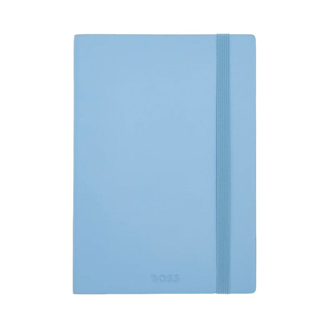 Notes A5 Classic Light HNH422ML, dikto, pastelno plavi, Hugo Boss