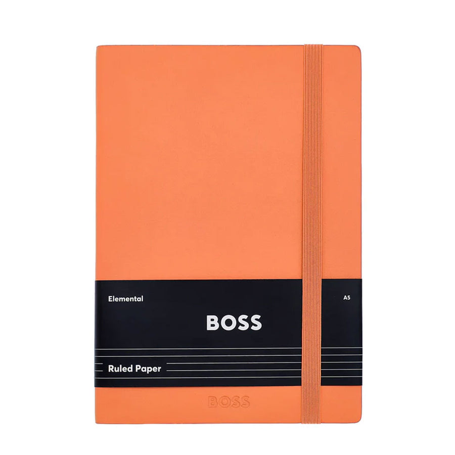 Notes A5 Classic Light HNH422UL, dikto, pastelno narandžasti, Hugo Boss