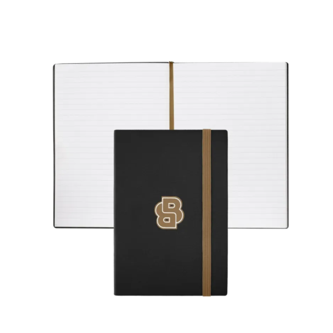 Notes A5 Varsity HNH612AL dikto, crna, Hugo Boss