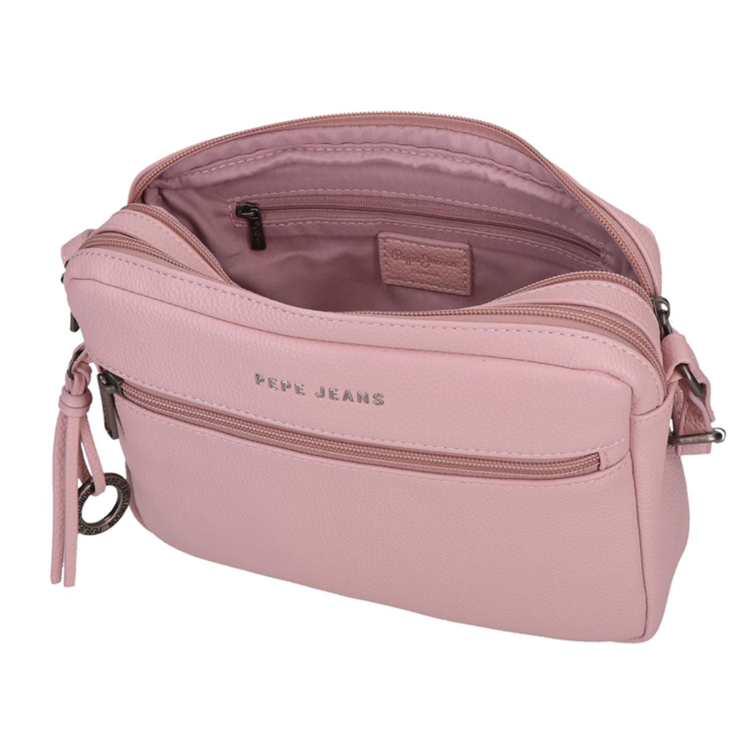 Torba na rame 24 cm Paola 7445442, roze, Pepe Jeans